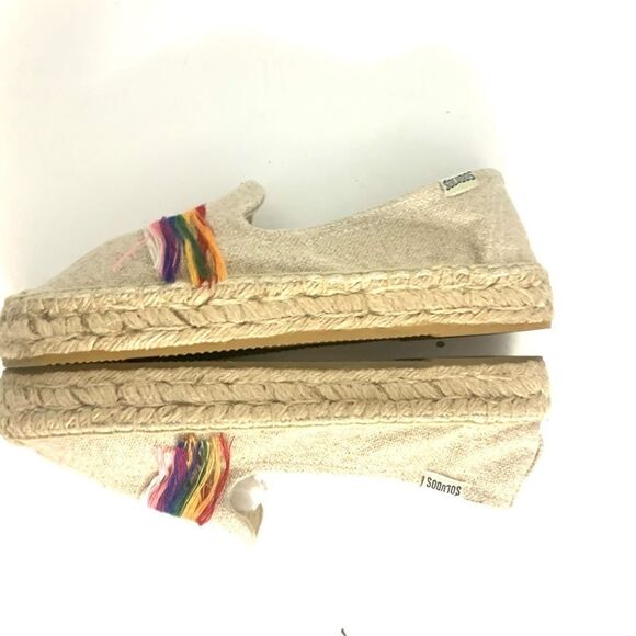 Pride Soludos Rainbow Pride Espadrilles Like New - Picture 6 of 10